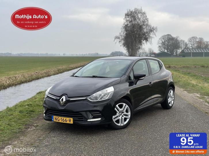 Renault Clio 0.9 TCe Limited Navi Airco Cruise!, Auto's, Renault, Bedrijf, Te koop, Clio, ABS, Airbags, Airconditioning, Alarm