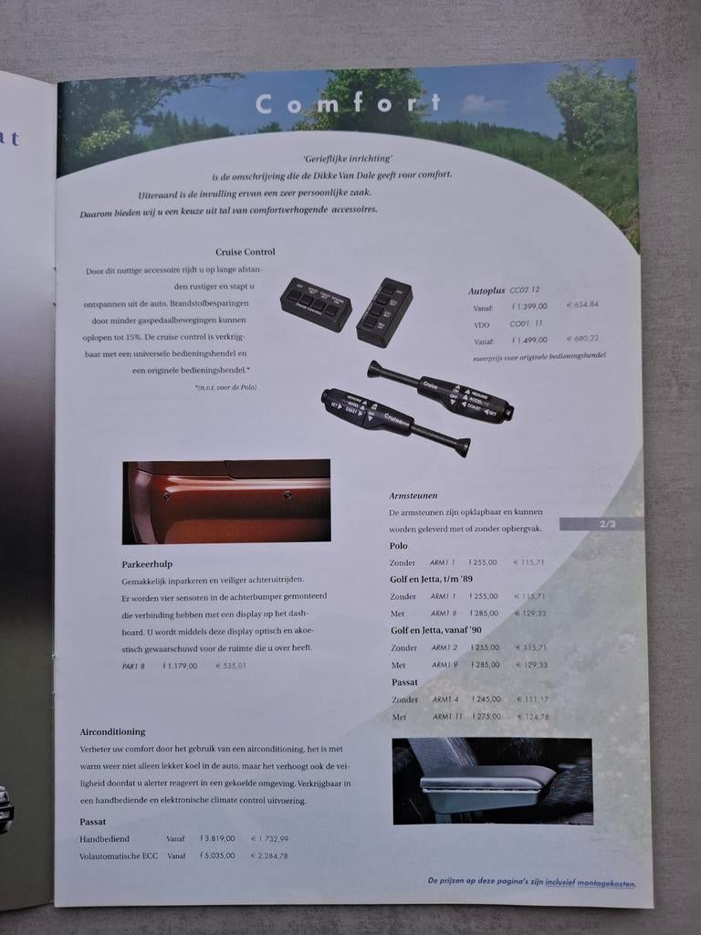 Volkswagen Accessoires voor Polo, Golf, Jetta, Passat - '99, Ophalen of Verzenden, Zo goed als nieuw, Volkswagen