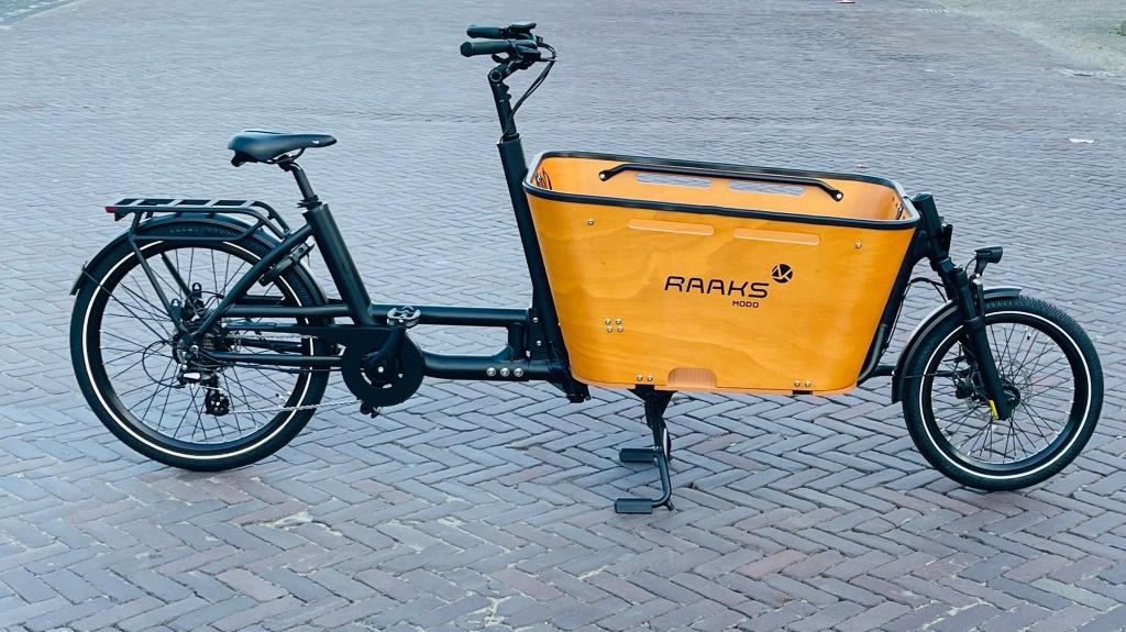 Raaks Modo Bakfiets elektrische tweewieler nw va 1499,-, Fietsen en Brommers, Fietsen | Bakfietsen, Nieuw, Overige merken, 4 kinderen of meer