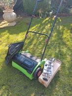 Elektrische verticuteer- en beluchtingsmachine gazon, Tuin en Terras, Verticuteermachines, Ophalen, Zo goed als nieuw, Elektrisch