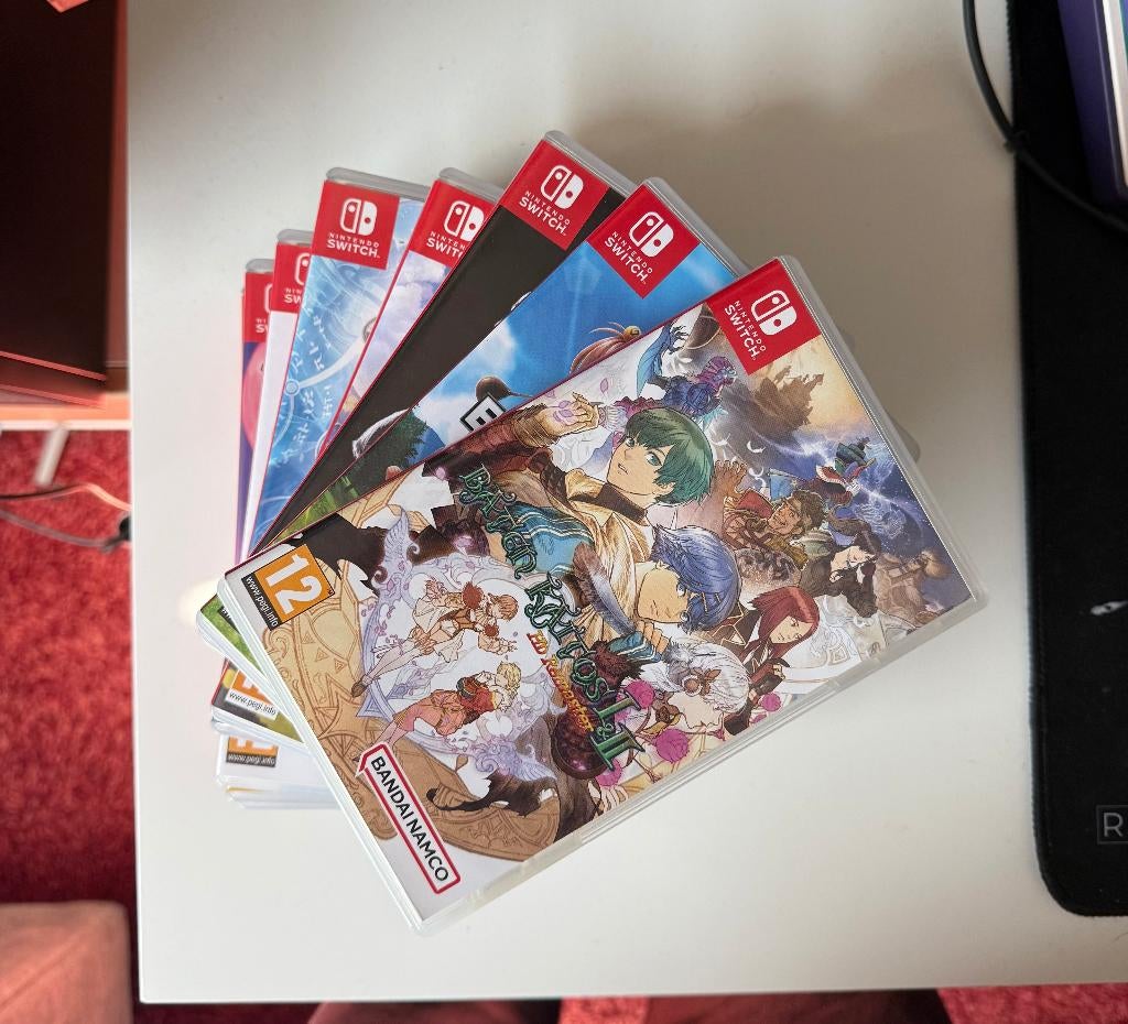 Mooie JRPG Nintendo Switch spellen te koop !!!, Spelcomputers en Games, Ophalen, Zo goed als nieuw, Sport, 3 spelers of meer
