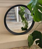 Ronde spiegel zwart D50 cm, Ophalen, Gebruikt, Rond, Minder dan 100 cm