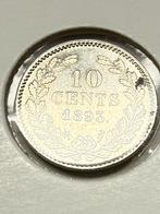 10 cent 1893 Wilhelmina, Zilver, Ophalen of Verzenden, 10 cent, Koningin Wilhelmina