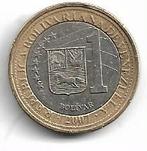 Venezuela 1 Bolivar 2007, Ophalen of Verzenden, Noord-Amerika