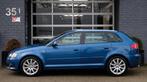 Audi A3 Sportback 2.0 TFSI quattro 200PK S-Line Pro Line S, Euro 5, Gebruikt, Zwart, 4 cilinders