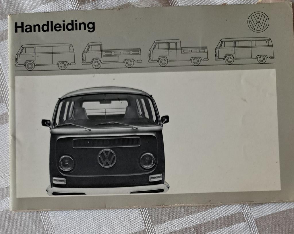 Handleiding VW Bestelbus Bedrijfswagens 1971, Ophalen of Verzenden