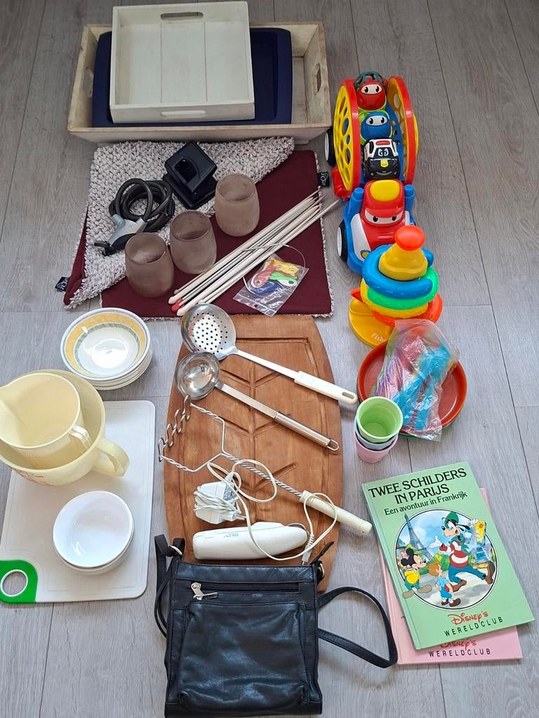 Rommelmarktpakket, Ophalen