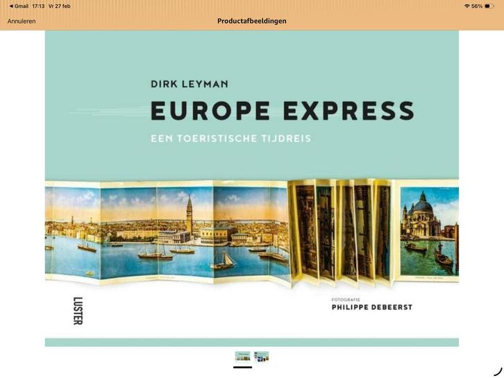 Europe Express: Een Toeristische Tijdreis, Boeken, Reisgidsen, Zo goed als nieuw, Reisgids of -boek, Europa, Overige merken, Ophalen of Verzenden
