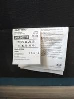 Ikea bed Slattum 140x200, Ophalen, Gebruikt, Zwart, Tweepersoons