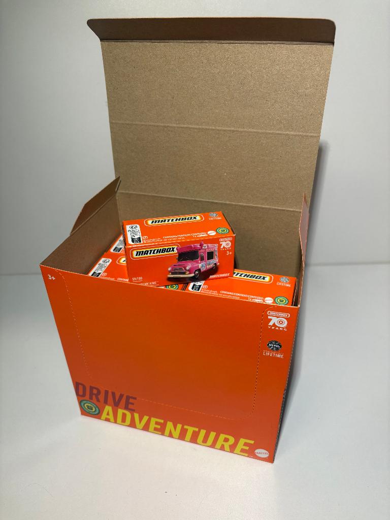 Matchbox Power Grabs - Pack incl. 18x #59 Ice Cream King, Hobby en Vrije tijd, Modelauto's | Overige schalen, Verzenden, Nieuw