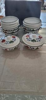 Emaile schaaltjes (7x in totaal), Antiek en Kunst, Ophalen of Verzenden