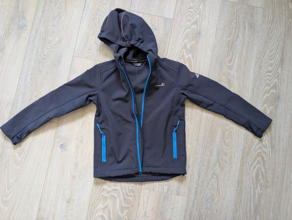 Mountain Peak Softshell Jas Maat 128, Ophalen of Verzenden, Gebruikt, Mountain Peak, Jongen of Meisje
