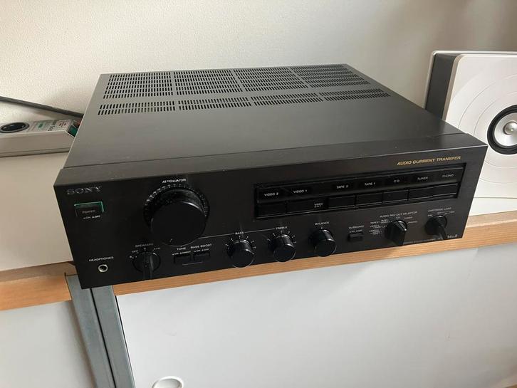Sony TA-F444 ES II 1986-87 - Extremely Standard, Audio, Tv en Foto, Versterkers en Receivers, Gebruikt, 60 tot 120 watt, Sony