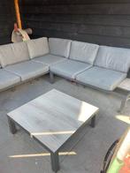 Loungebank grijs, Ophalen, Gebruikt, Meer dan 8 zitplaatsen, Aluminium