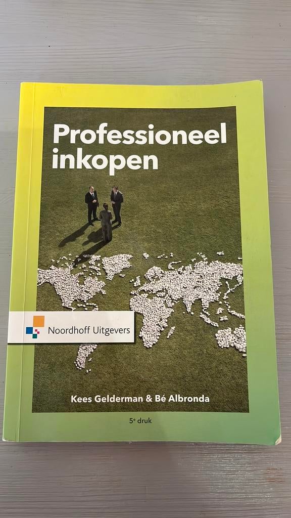 Professioneel inkopen, Boeken, C.J. Gelderman; B.J. Albronda, Ophalen of Verzenden, Management, Zo goed als nieuw