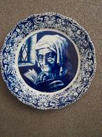 Delftsblauw bord Boch La Louvière, Antiek en Kunst, Ophalen of Verzenden