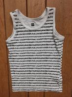 Hema hemd wit zwart maat 98 / 104, Kinderen en Baby's, Kinderkleding | Maat 98, Ophalen of Verzenden, Zo goed als nieuw, Meisje