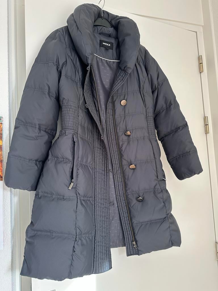 MEXX gewatteerde jas, Kleding | Dames, Ophalen of Verzenden, Gedragen, Grijs