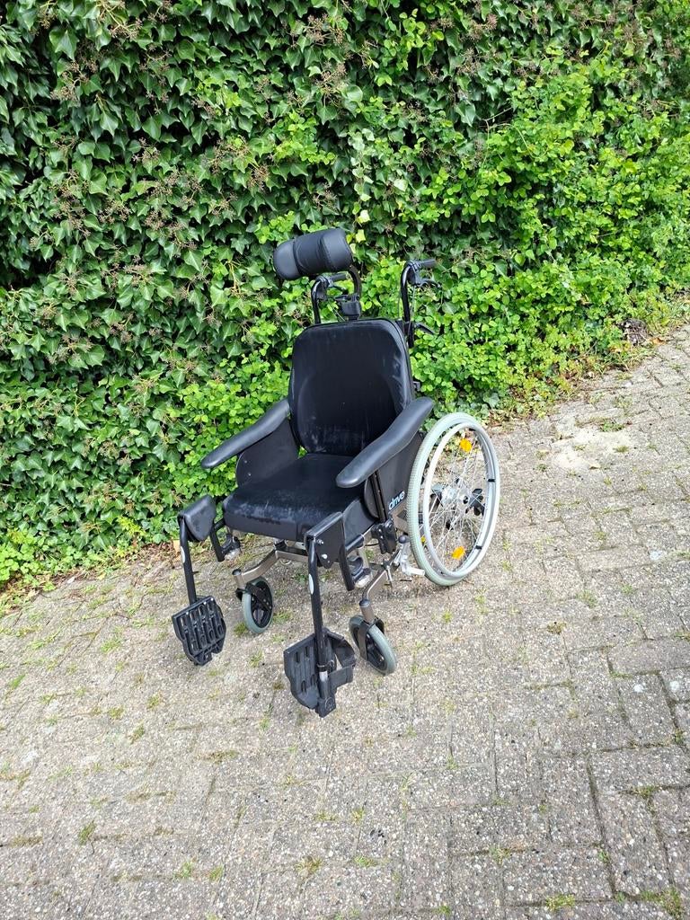 Rolstoel kantelbaar, Diversen, Rolstoelen, Zo goed als nieuw, Duwrolstoel, Inklapbaar, Ophalen