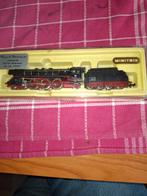 Stoomloc   minitrix  digitaal  gemaakt en nagekeken  zwart, Ophalen, Gebruikt, Trix, Gelijkstroom