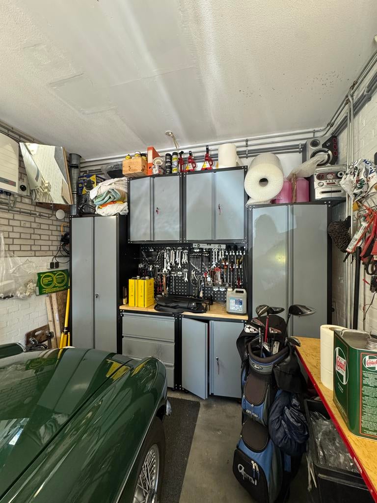 HBM Premium Werkplaats Systeem 9-delig, Ophalen, Gebruikt, 170 cm of meer