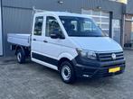 Volkswagen Crafter 35 2.0 TDI DC Open laadbak Airco Cruise c, Auto's, Gebruikt, 4 cilinders, Volkswagen, Wit