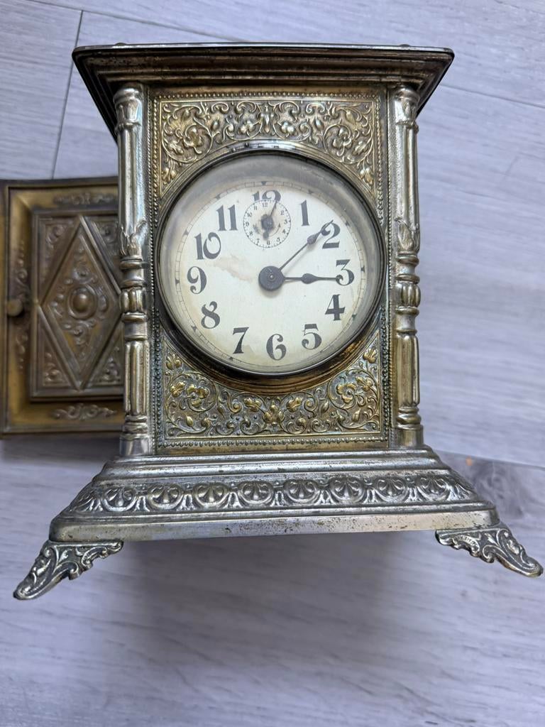 Zelfzame antieke Junghans muziekwekker (ca 1900), Ophalen