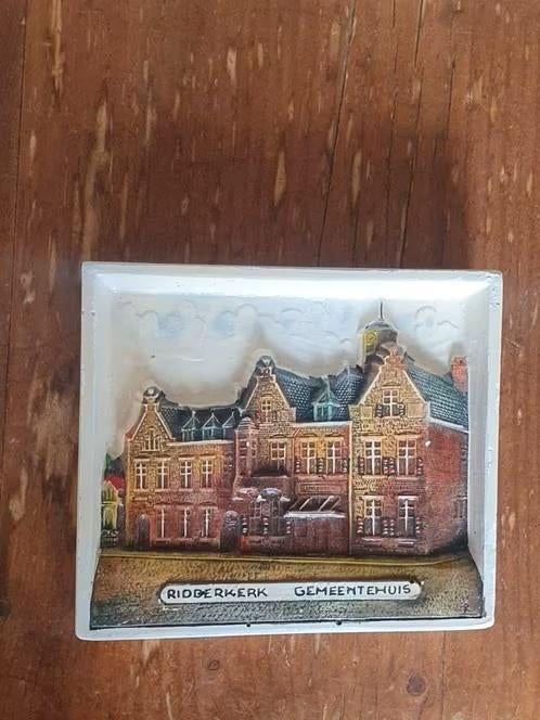 Hobra Gemeentehuis Ridderkerk Souvenir Tegel, Ophalen