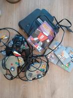 Nintendo 64 Console met Games en Controllers, Spelcomputers en Games, Spelcomputers | Nintendo 64, Ophalen of Verzenden, Gebruikt
