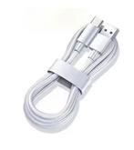 USB-C Oplaad Kabel Voor Android Lang 1,00 meter - Kleur Wit, Ophalen of Verzenden, Nieuw, Overige typen