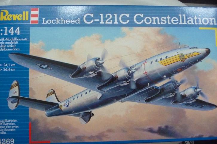 Lockheed C121C Constellation, Hobby en Vrije tijd, Modelbouw | Vliegtuigen en Helikopters, Nieuw, Vliegtuig, 1:72 tot 1:144, Revell