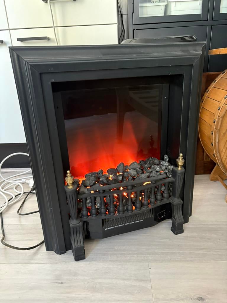 Elektrische sfeerhaard, Ophalen, Gebruikt, Vrijstaande haard, Elektrische haard