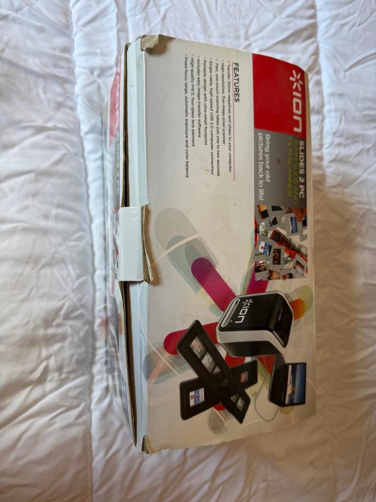 Ion Slides 2 PC 35mm Film & Dia Scanner, Computers en Software, Scanners, Ophalen, Gebruikt, Diascanner, Windows