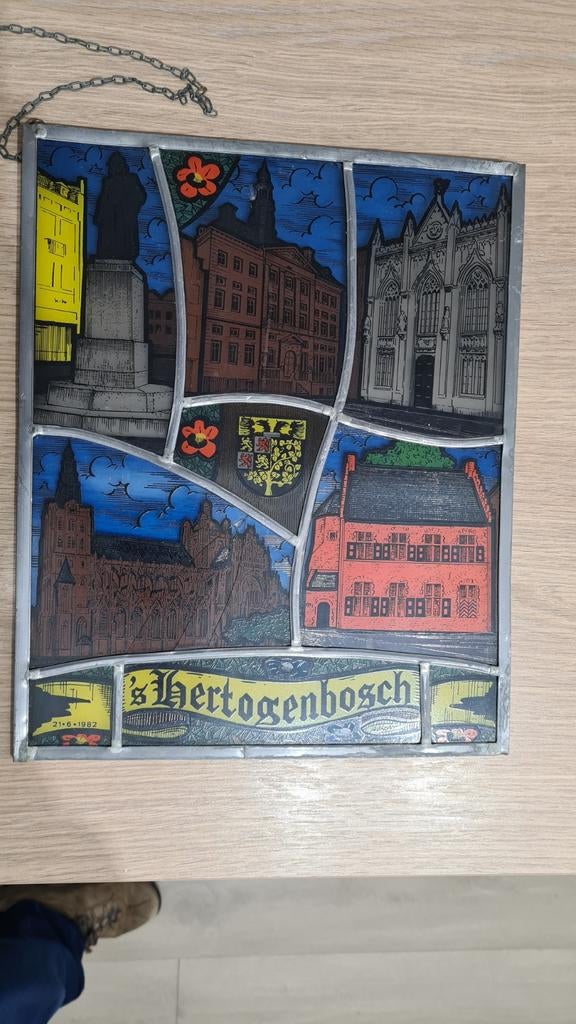 Glas in lood...voor één Hobbyist, Ophalen of Verzenden, Minder dan 80 cm, Glas in lood, Minder dan 80 cm