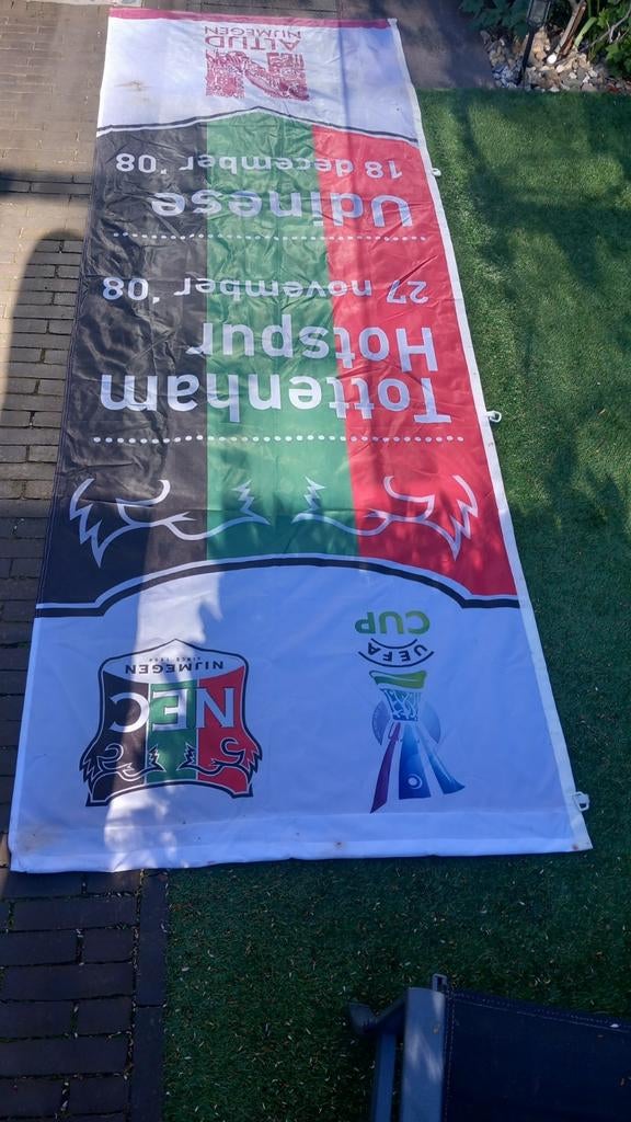 NEC banner Uefa cup 2008!!!, Ophalen of Verzenden
