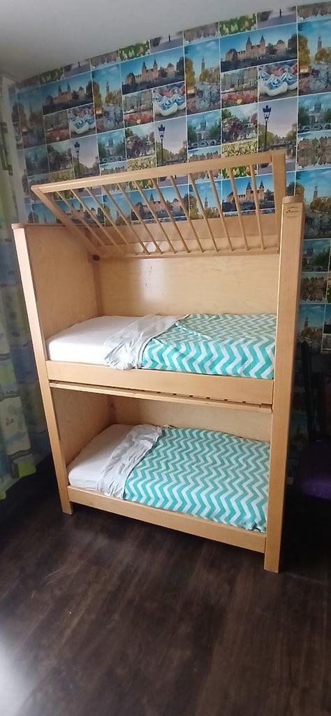 Stapelbedje kinderopvangbed, Ophalen