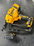 Dewalt dcn660 accu tacker met adapter voor Makita 18V accu, Ophalen of Verzenden, Gebruikt