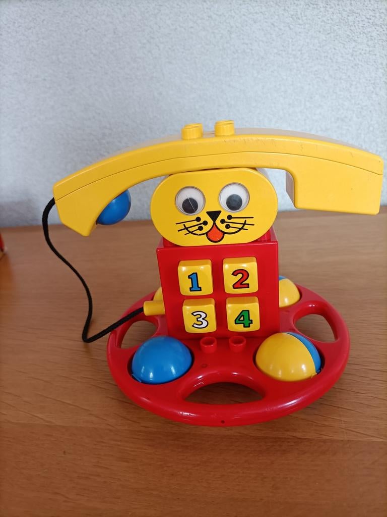 Duplo telefoon 2070, Kinderen en Baby's, Speelgoed | Fisher-Price, Ophalen, Gebruikt, Speelset