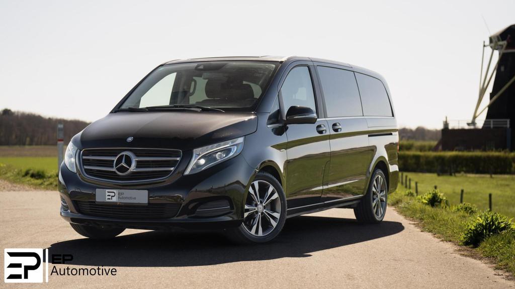 Mercedes V-klasse 250 BlueTEC Lang DC|Leder|AMG|Grote NAVI|, Automaat, Achterwielaandrijving, Gebruikt, 2000 kg