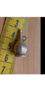 Zilveren bedel hanger fles wijn voor bedelarmband ketting, Overige merken, Ophalen of Verzenden, Zo goed als nieuw, 4 bedels of meer