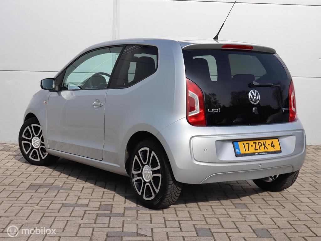 Volkswagen high Up! Airco cruise pdc navi 16 inch, Voorwielaandrijving, Euro 5, Stof, Gebruikt