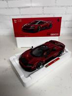 BBURAGO BURAGO 1:18 FERRARI F80 SIGNATURE MET. ROOD IN DOOS, Ophalen of Verzenden, Nieuw, Auto, Bburago