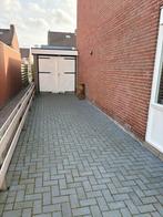 Klinkers antraciet 15 m2, Tuin en Terras, Ophalen, Gebruikt, Klinkers, 10 m² of meer