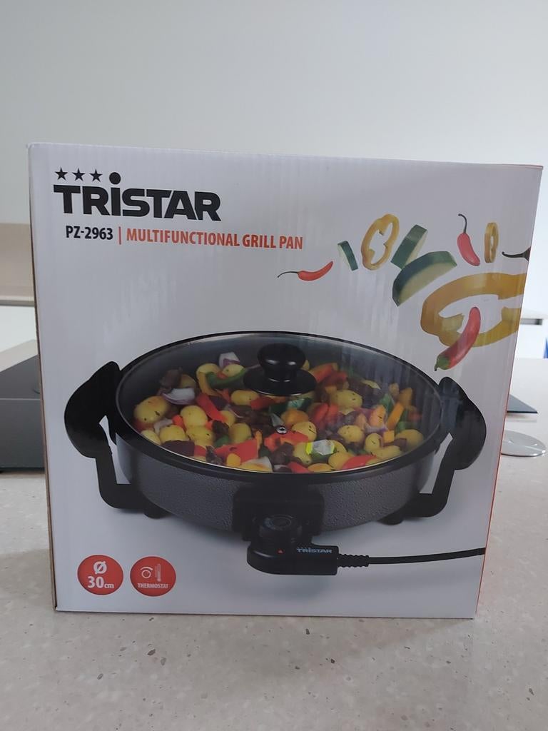 Hapjespan Grill Pan Tristar NIEUW, Ophalen, Nieuw