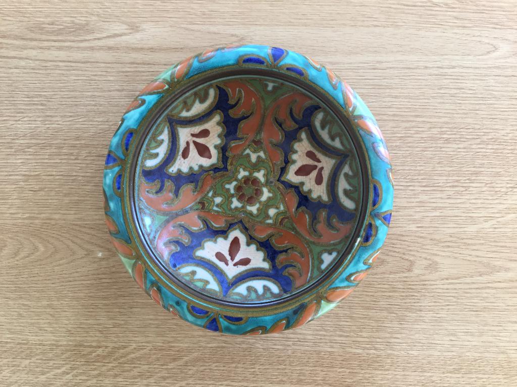 Gouds plateel, Ophalen