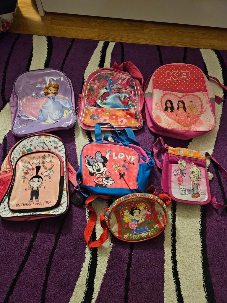 Kinderen rugtassen, Ophalen, Minder dan 30 cm, Rugtas, Roze