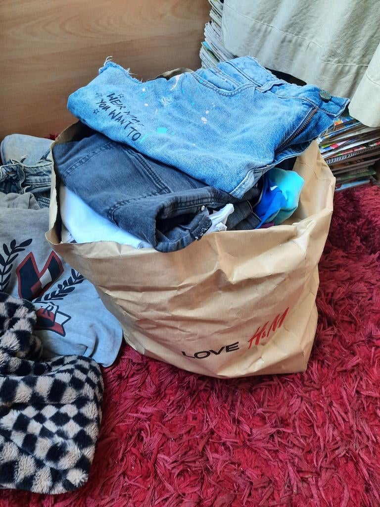 Zak vol met meisjeskleding, Ophalen of Verzenden, Zo goed als nieuw, Maat 34 (XS) of kleiner