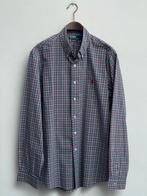 Polo Ralph Lauren Vintage 90s Geruit Overhemd Maat XL, Kleding | Heren, Overhemden, Ophalen of Verzenden, Zo goed als nieuw, Blauw