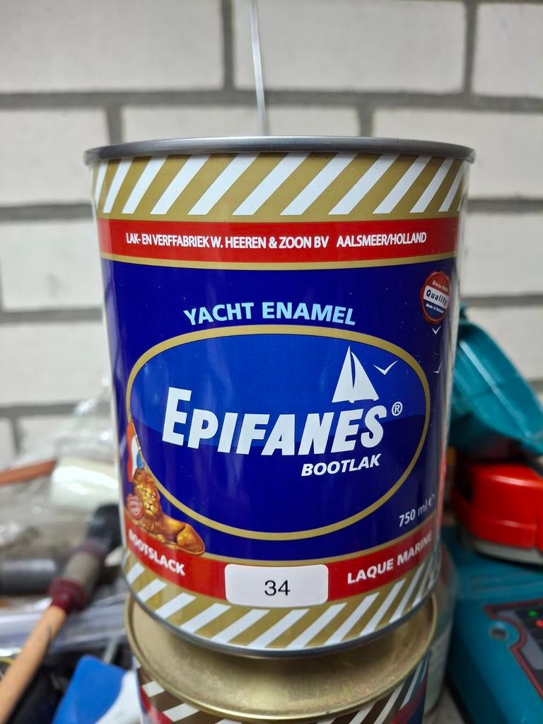 Epifanes bootlak kleur 34, 750 ml, Ophalen of Verzenden