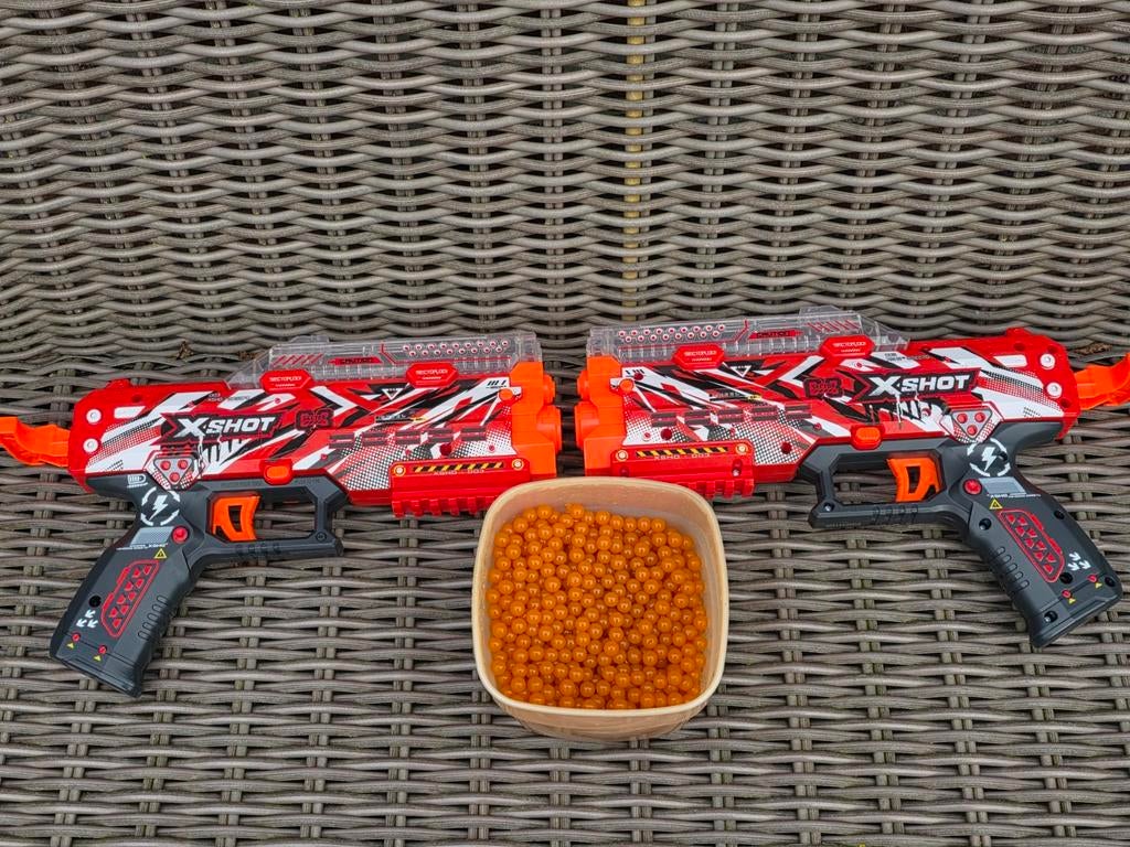 Nieuwe X-Shot Jaw Blaster met munitie 2 stuks, Ophalen of Verzenden, Nieuw